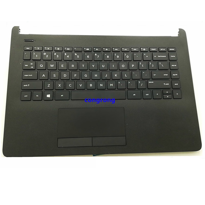 95% New Laptop Palmrest Upper Cover Keyboard Housing Case For hp 246 G6 ...