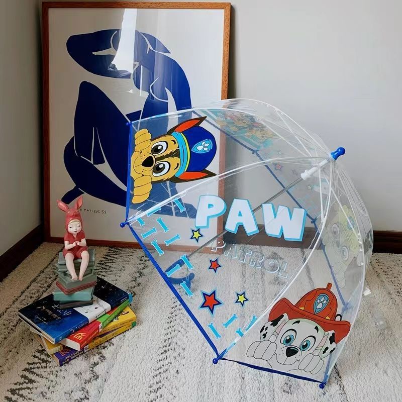 PAW Patrol Wangwang Team Umbrella Anti-Pinching Hand Archie Furry Cute ...