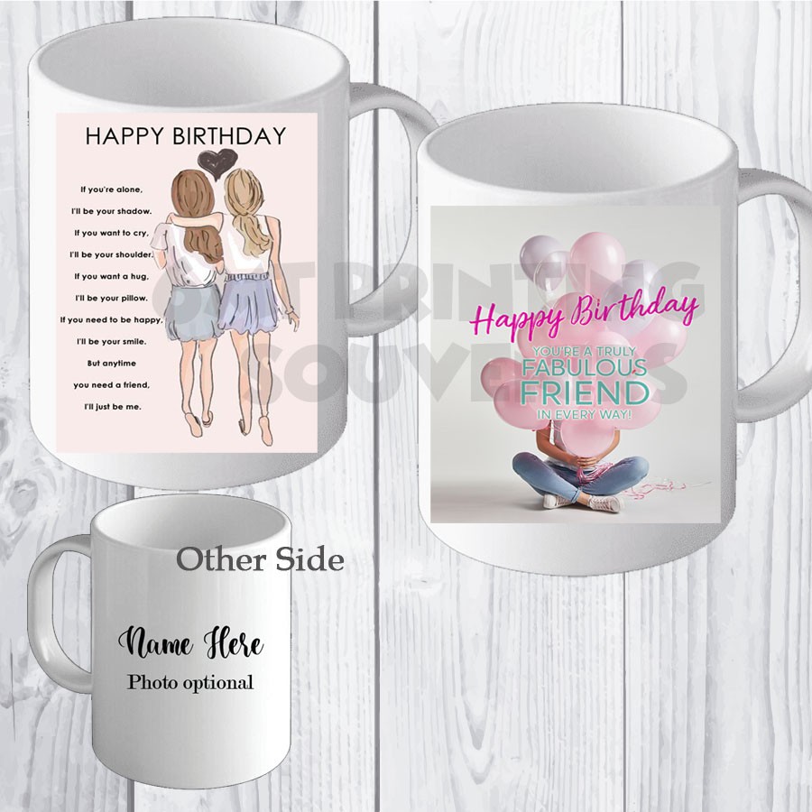 Personalized Mug, Happy Birthday To My Bestie, Birthday Gift For