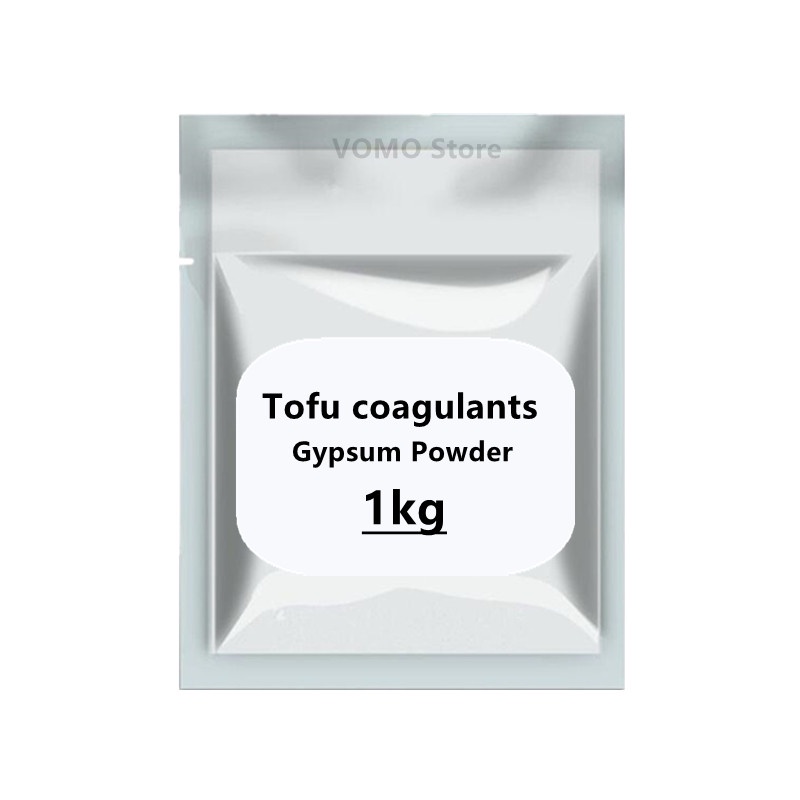 1KG Tofu coagulants Gypsum Powder Coagulants Terra Alba CHANGE PH
