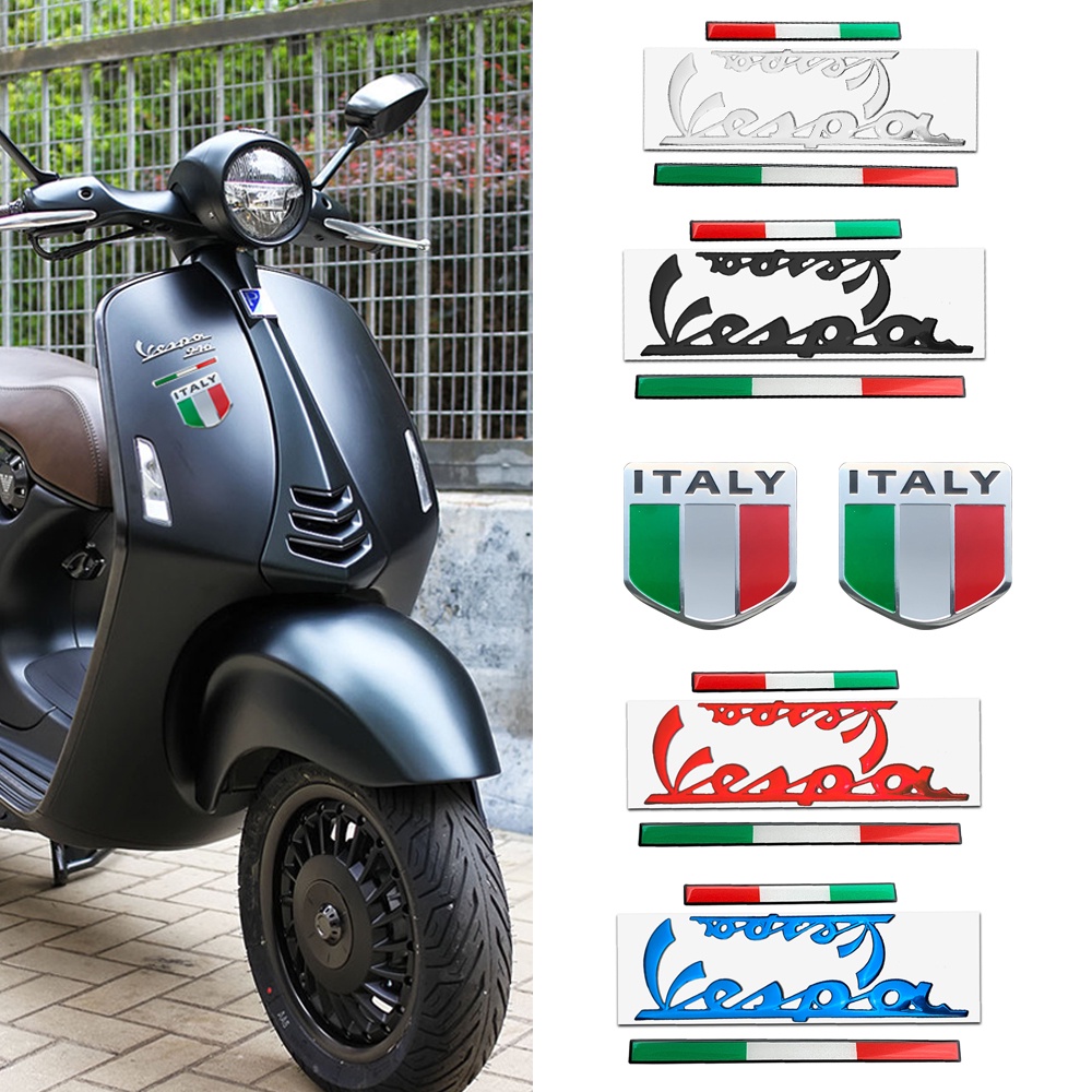 Emblemen - Stickers - Logo Vespa GTS 300 ie 2008-2016 (met en zonder ABS