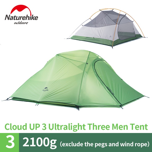 Cloud up 3 ultralight three men tent hotsell