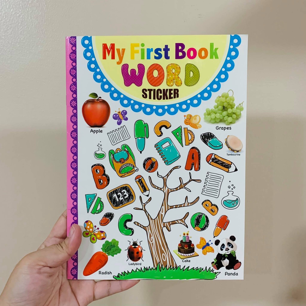 My First Book - Sticker Activity Books | Shopee Philippines