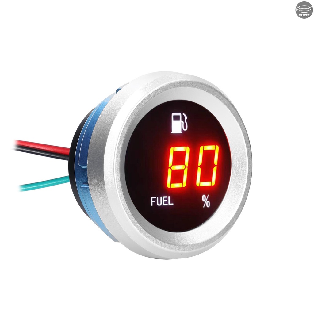 Digital Fuel Level Gauge with Flashing Alarm Car Fuel Level Meter 935V