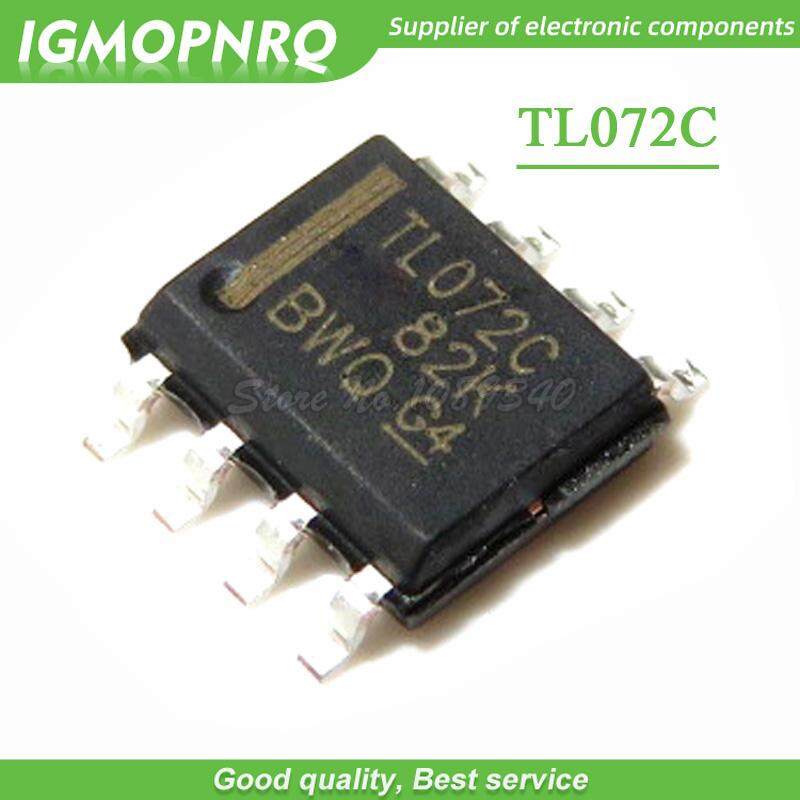 10pcs TL072C TL072CDR 072C SOP-8 Operational Amplifiers - Op Amps Dual ...