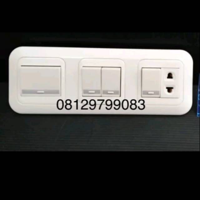 PUTIH Panasonic switch switch 5gang 5 switch pkus socket panasonic ...