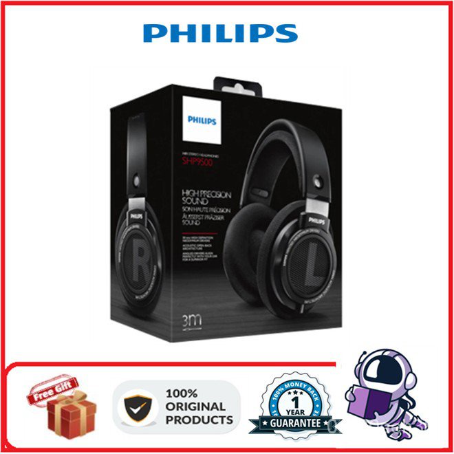 ins Philips SHP9500 Headset HIFI Sound Quality Open Headphone