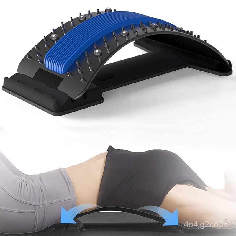 Adjustable Back Massager Therapy Equipment Stretcher Waist