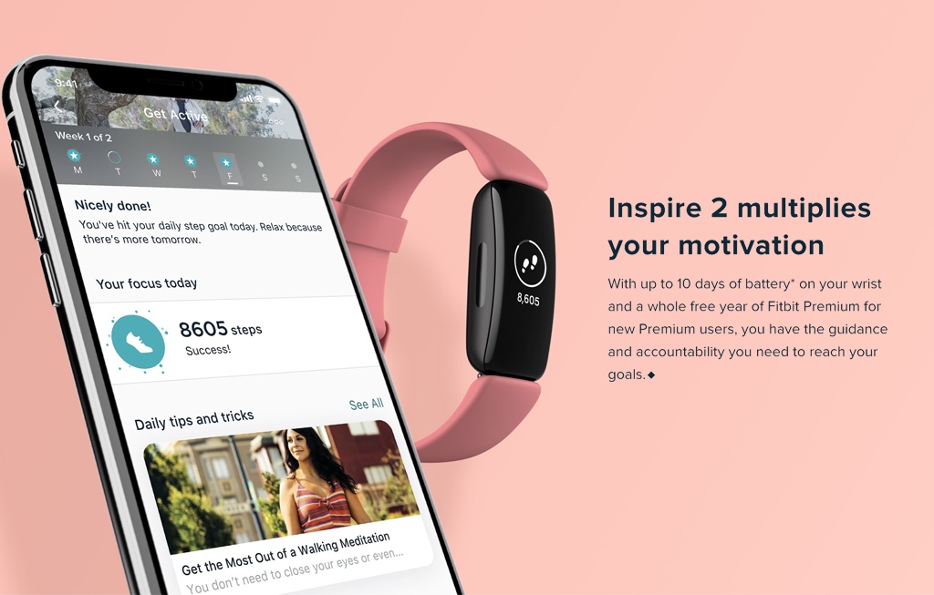 fitbit inspire two