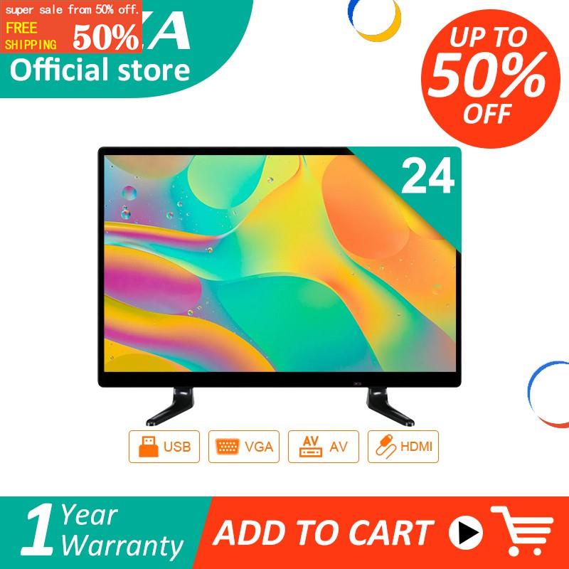 GINZA TV 24 Inch Flat Screen TV Sale Cheap TV MultiPorts GINZA24B