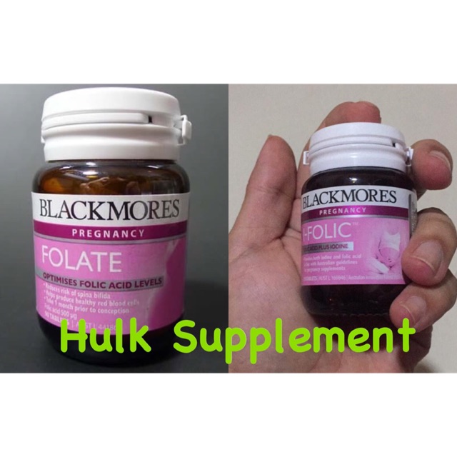 Blackmores folate 90-tabs/i folic ifolic 150-tabs folic Acid For ...