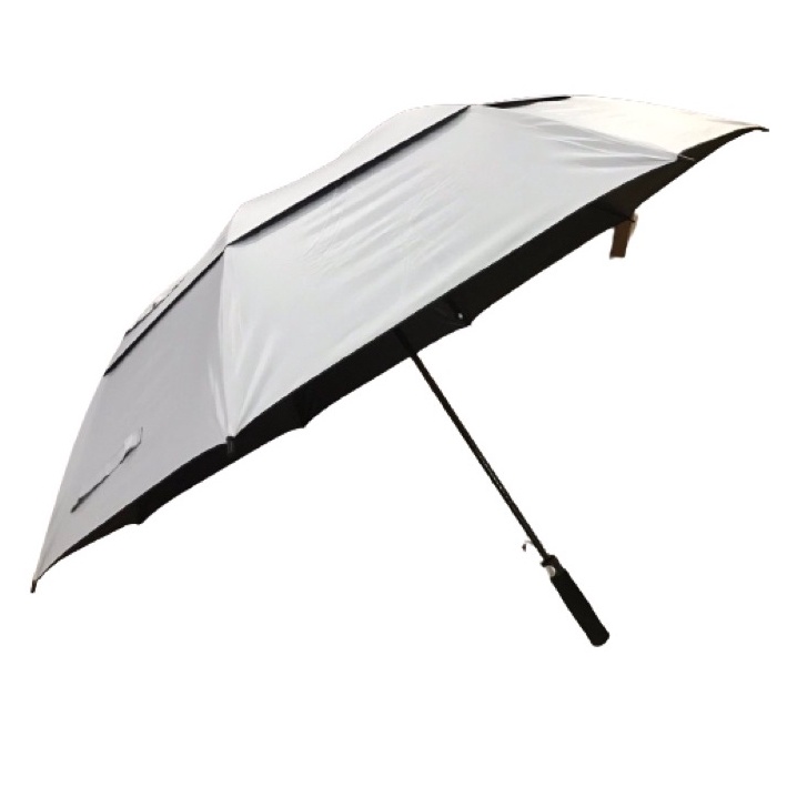 Double Canopy Golf Umbrella 30 Foam Handle Auto Open Heavy Duty Double Layer High Quality Payong