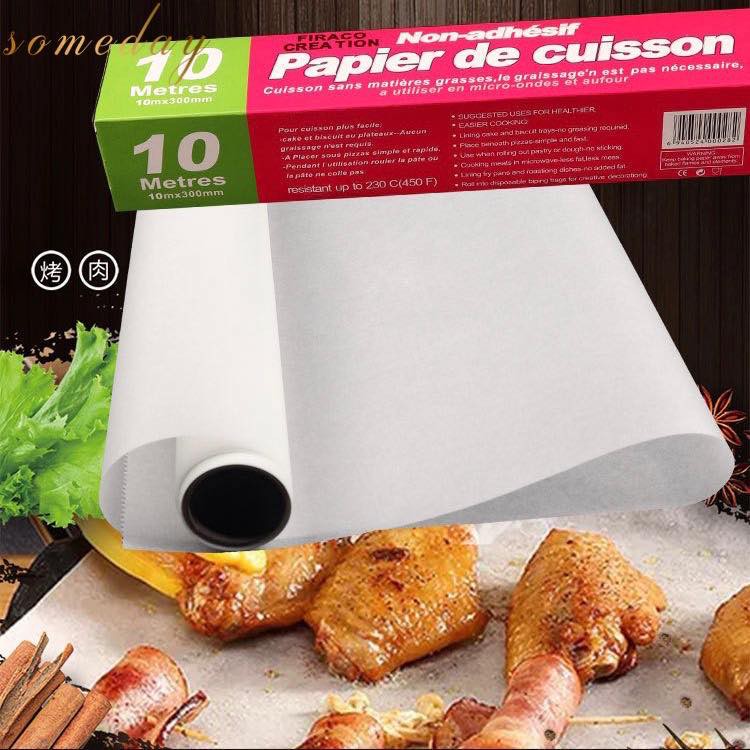 Someday Kitchen Non-Stick Baking Paper Roll Rectangle | Food Grade 5M ...