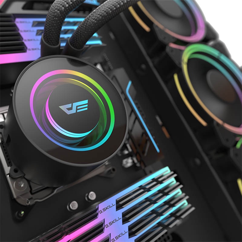 darkFlash Water Cooling AIO PC ARGB Cooler Radiator Thermal Paste CPU