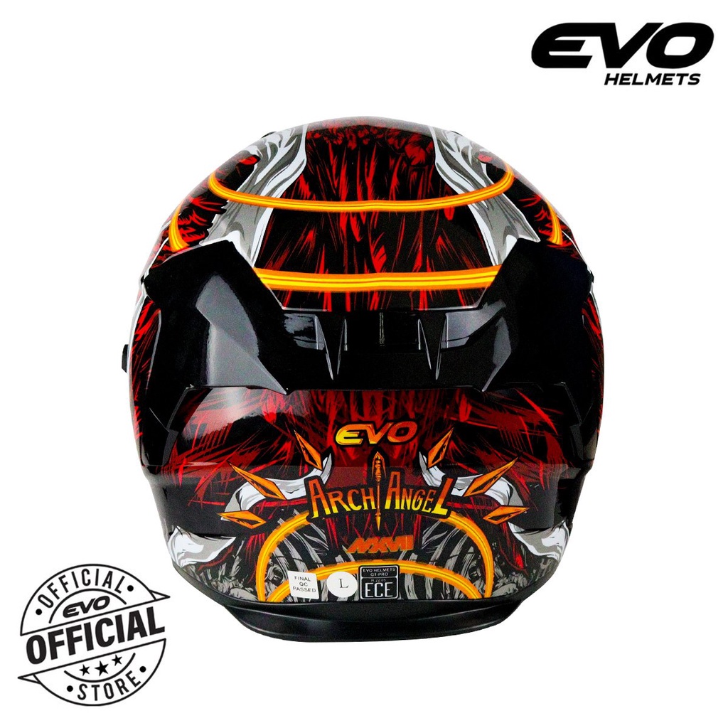 NLSY EVO GTPRO Archangel Dual Visor Full Face Helmet with Free Clear