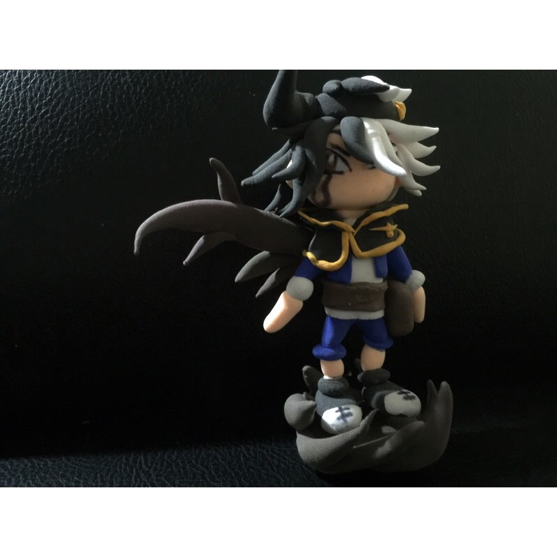 asta black clover figure(handmade air dry clay) | Shopee Philippines