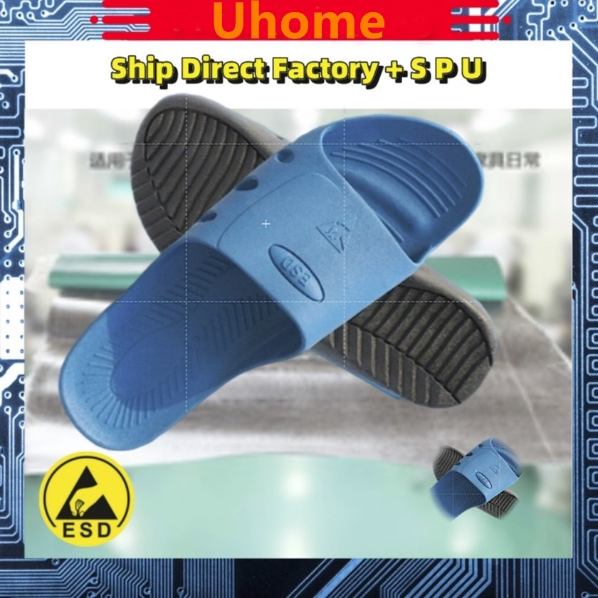 (Direct Factory) ESD Anti-static Slippers Dust-free Cleanroom Shoes ...