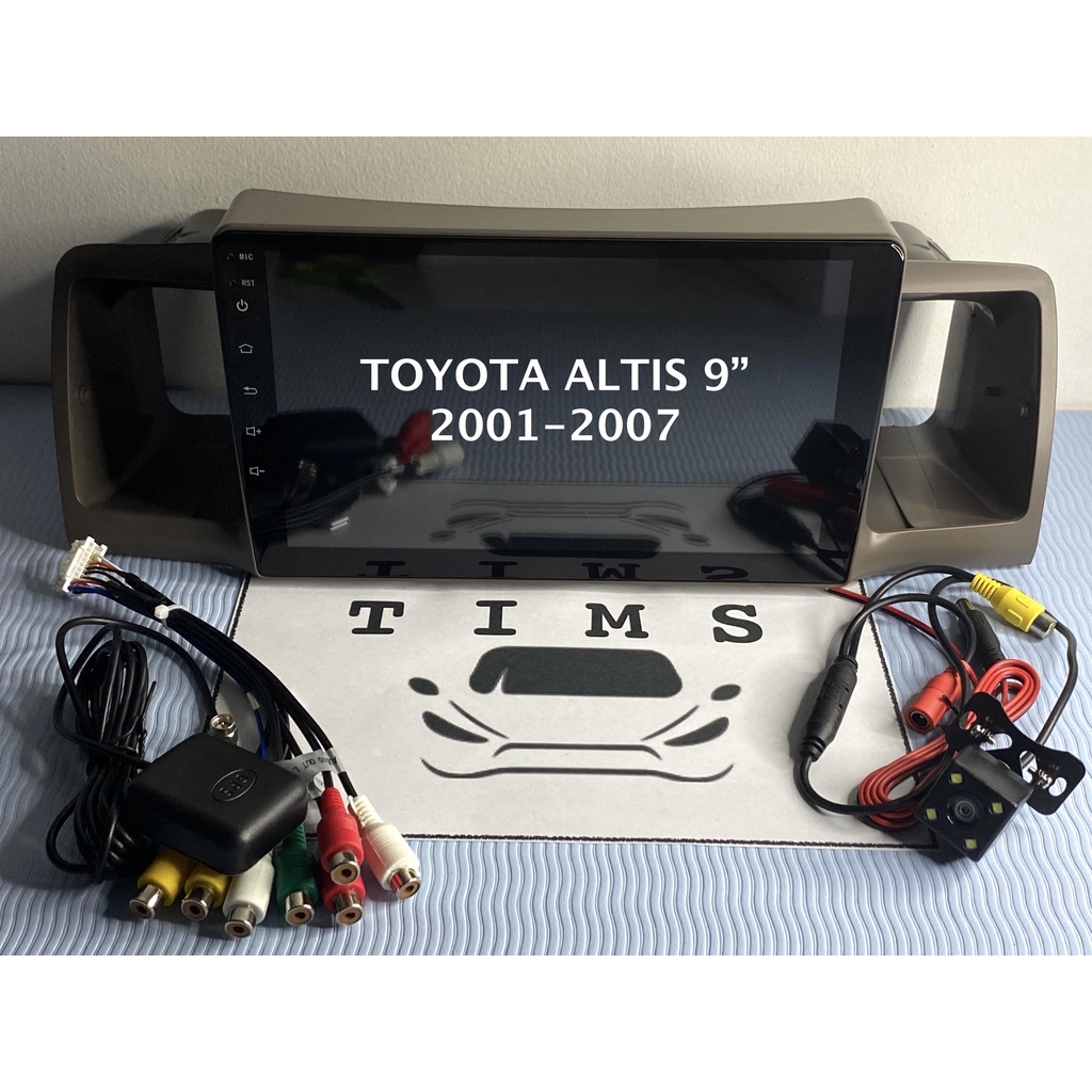 TOYOTA ALTIS / COROLLA 2001 2002 2003 2004 2005 2006 2007 9” Android ...