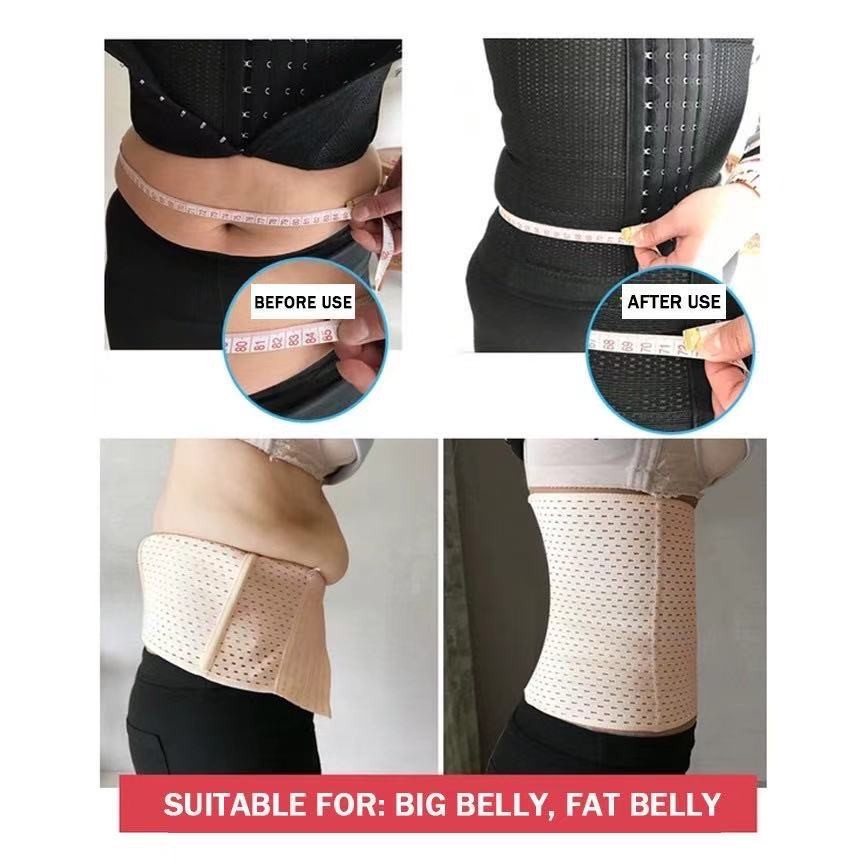 Women Body Shaper Slim Waist Trainer Trimmer Tummy Girdle Belt Cincher Underbust Corset | Shopee