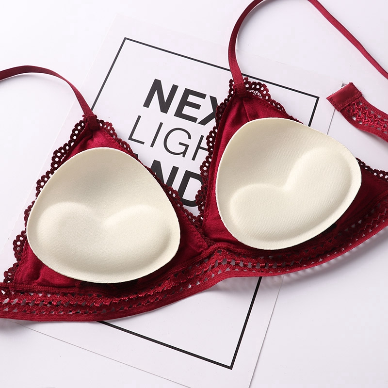 ECMLN Bra Pads Push Up Breast Enhancer Removeable Bra Inserts for Swimsuit  Bikini Padding Intimates Drop-Free Size