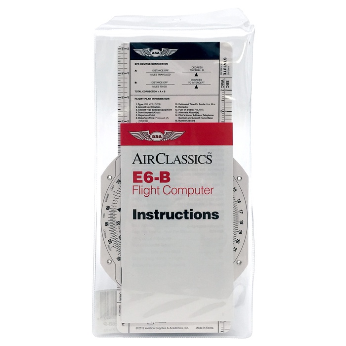 ASA Air Classic Flight Computer E-6B Paper | Shopee Philippines