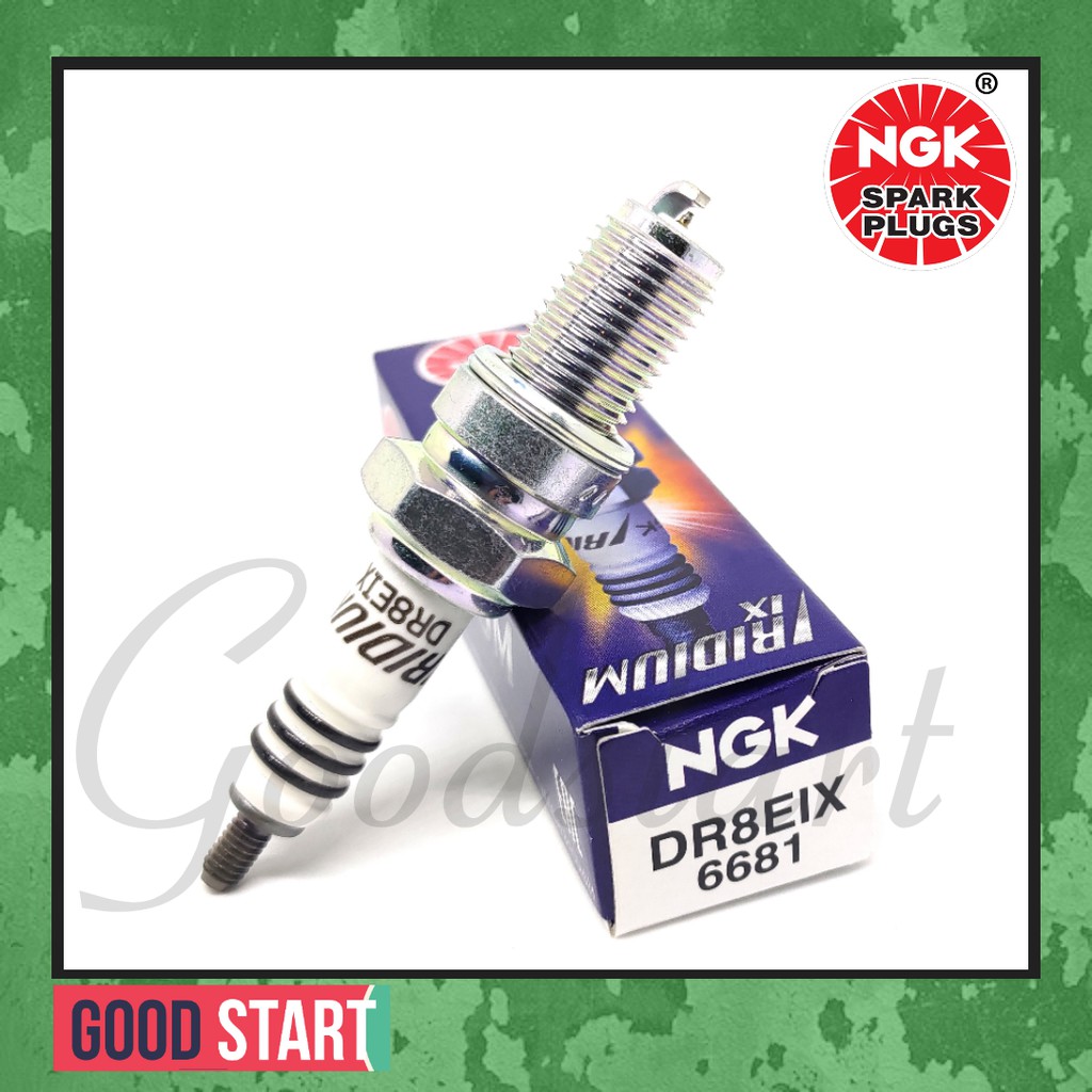 NGK IRIDIUM SPARK PLUG DR8EIX RUSI MC125, RANGO 125, RANGO 150, DL 150 ...