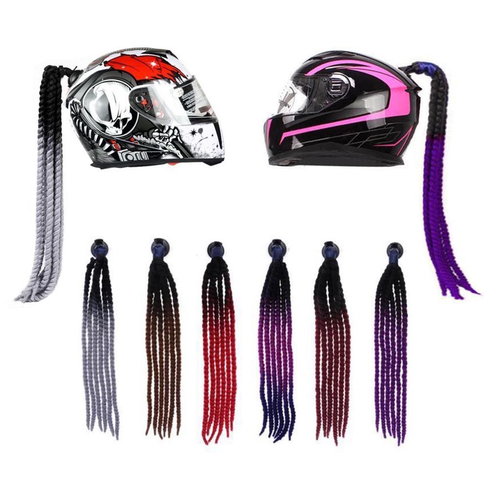 helmet sec helmet helmet full face Helmet Braids Ponytail Motorcycle