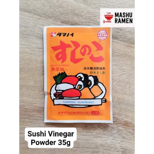 Authentic Japan Tamanoi Sushinoko Instant Sushi Vinegar Powder 35g ...