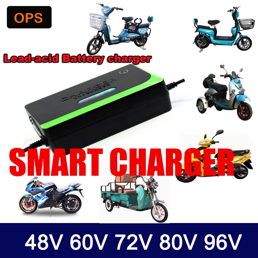 48V 60V 72V 80V 96V 12AH 20AH 30AH 40AH 50AH 60AH Electric E Bike Scooters Charger ZODv Shopee Philippines