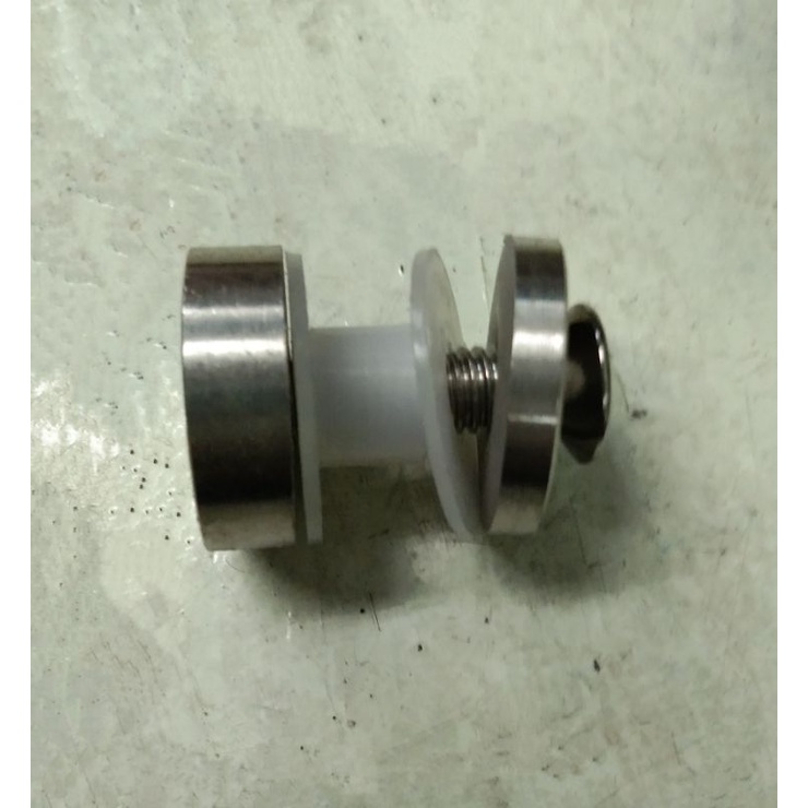 Round Glass Pin/Clamp Railing Holder for Tempered Glass | Shopee ...