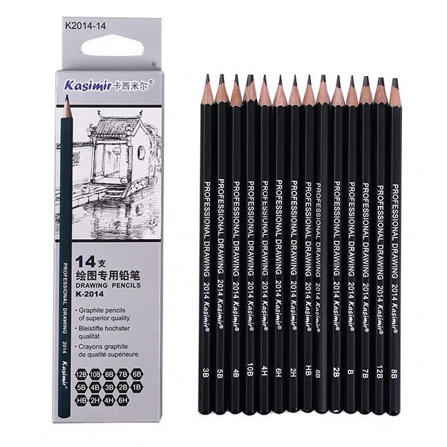 Kasimir Graphite Drawing Pencil Set | Shopee Philippines