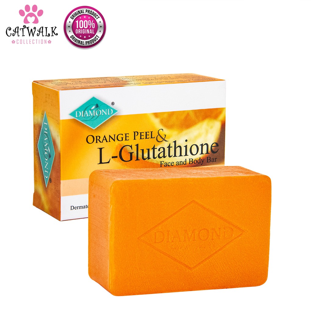 Diamond Orange Peel & L-Glutathione Soap 150g