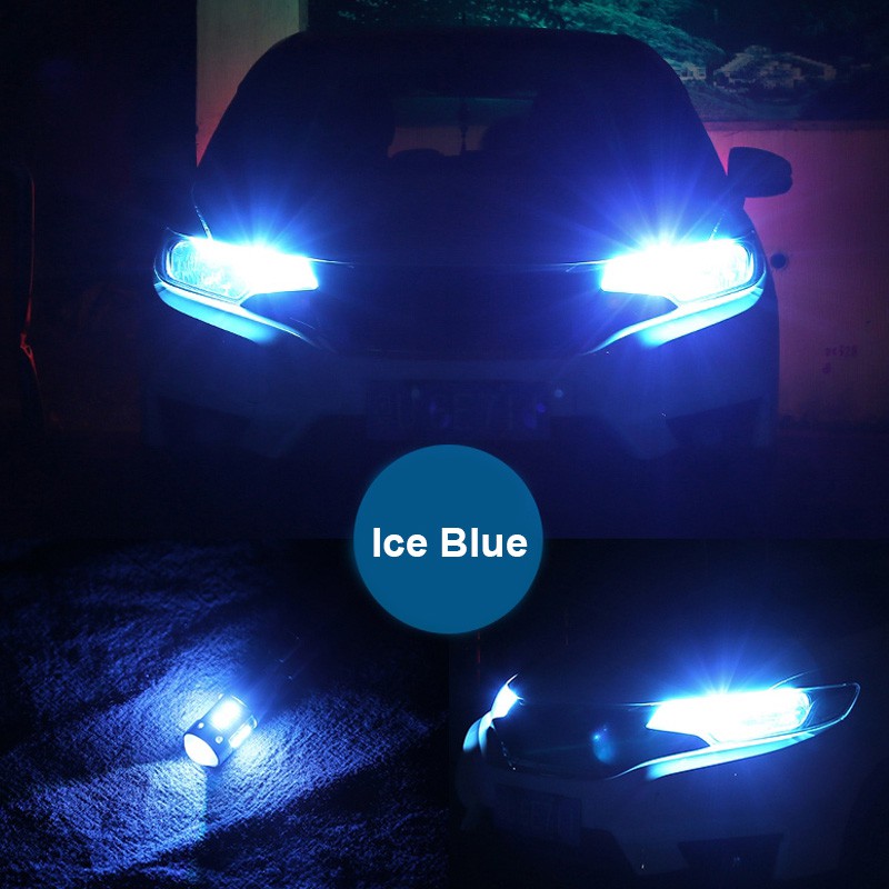 2pcs W5W T10 LED Bulbs Canbus Error Free Interior Parking Light For