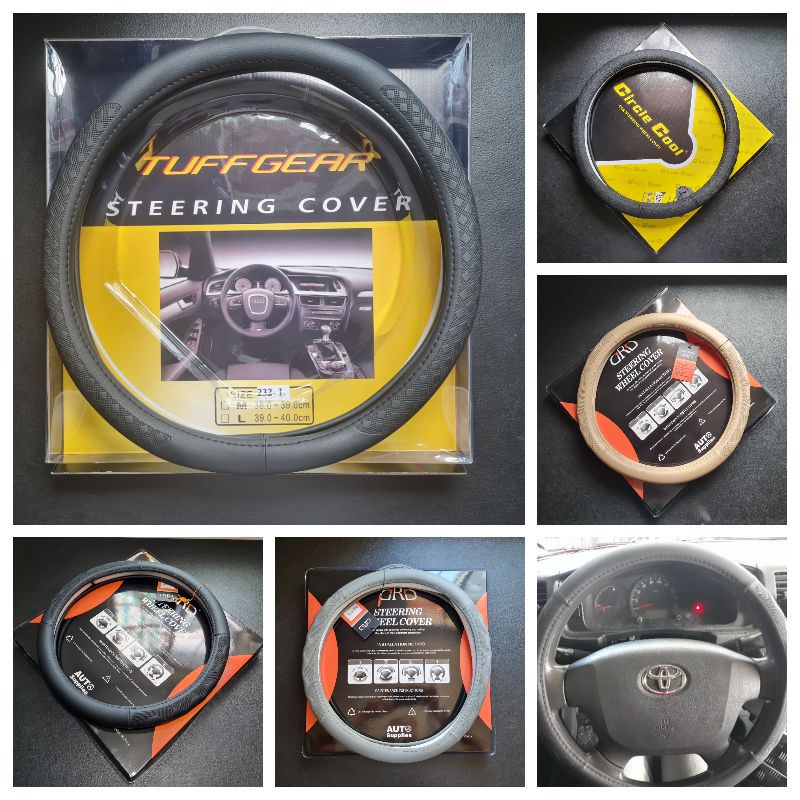 L300 & H100 FOTON ISUZU ELF NFR 3940cm Large Steering Wheel Cover PU