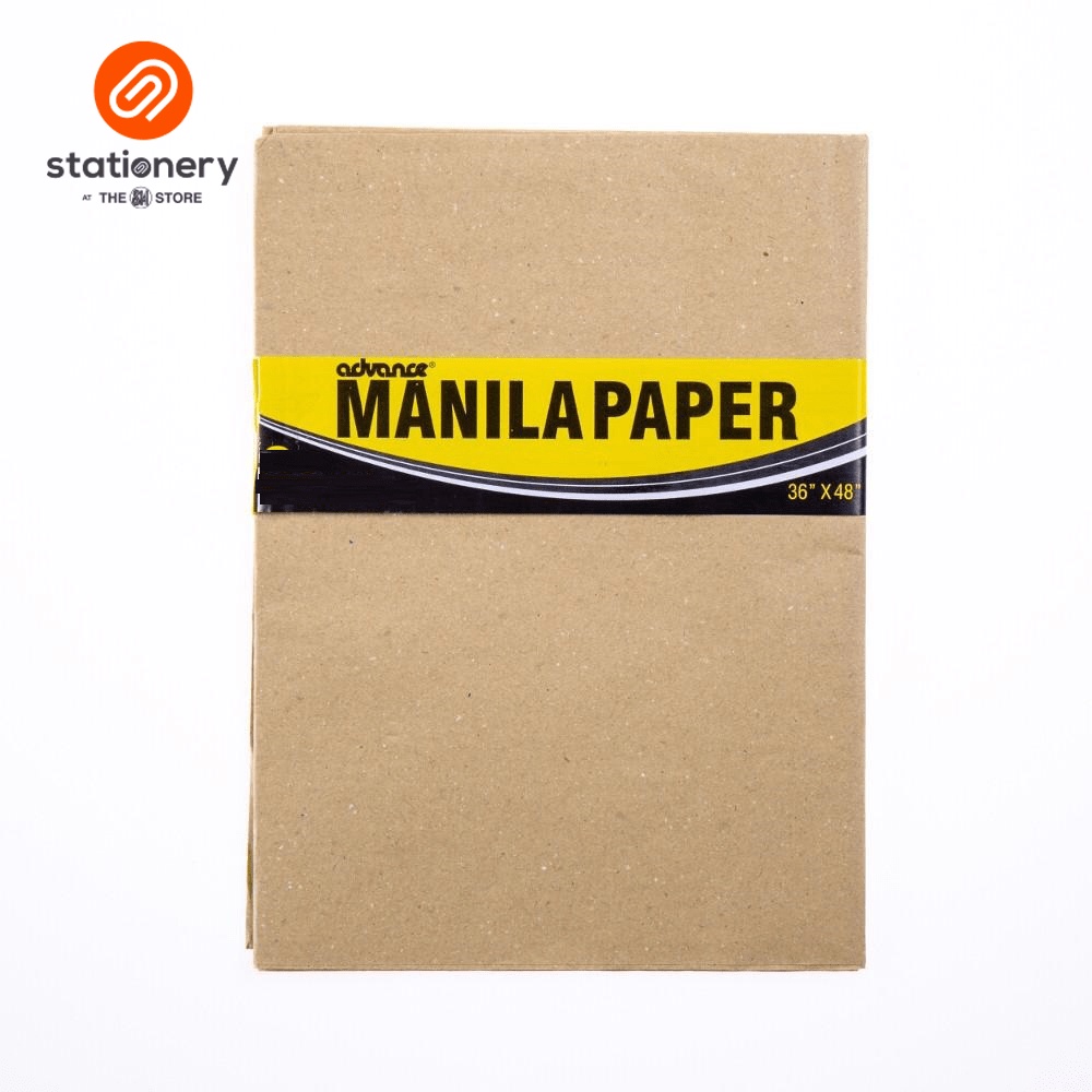 Manila Paper 36x48 5 Sheets Per Pack Shopee Philippines