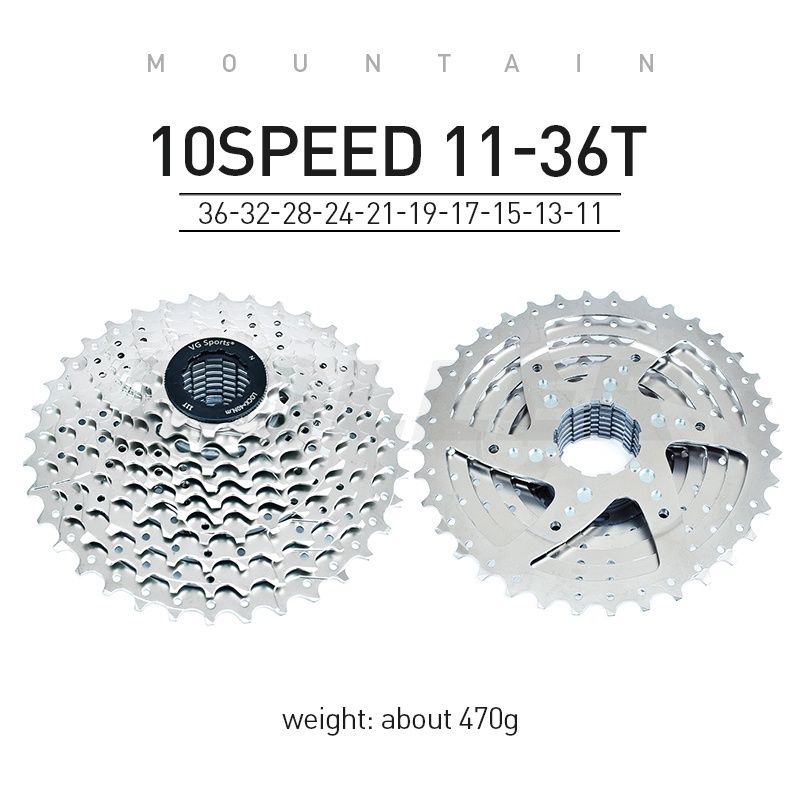 VG Sports 8 9 10 11 Speed Mountain Bike Cassette Cogs Freewheel 32T 36T ...