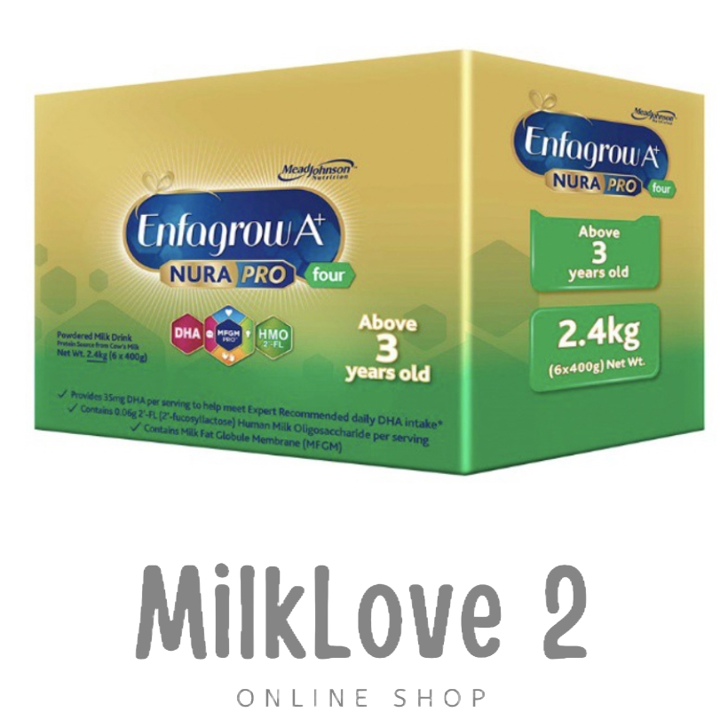 Enfagrow A+ Four NuraPro 2.4kg Powdered Milk Drink for Kids 3+ Years