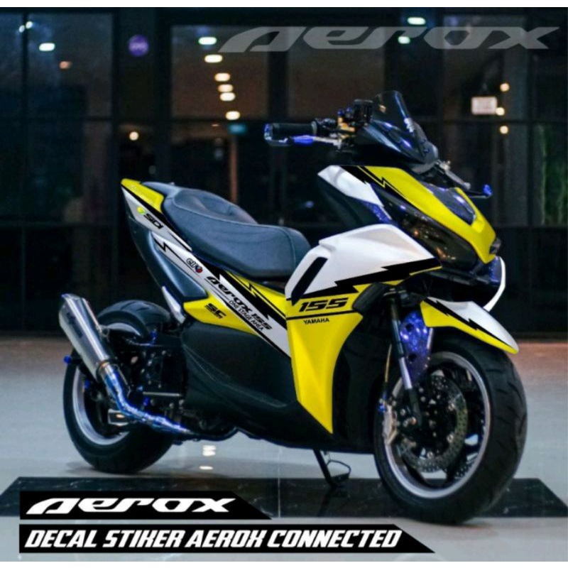 Aerox DECAL Sticker YAMAHA FULL BODY Variation 5 Colors | Shopee ...
