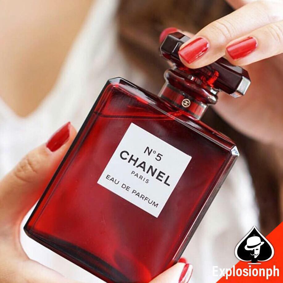 Chanel N 5 L'Eau Red Edition For Women perfume us tester 100ML