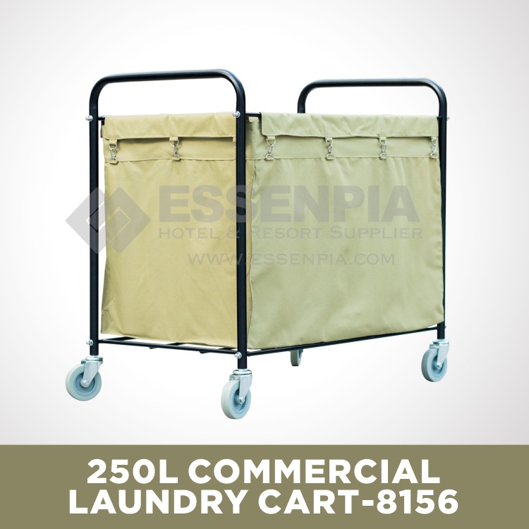 250L Commercial LAUNDRY CART Hotel Laundry Cart Affordable Cart (8165