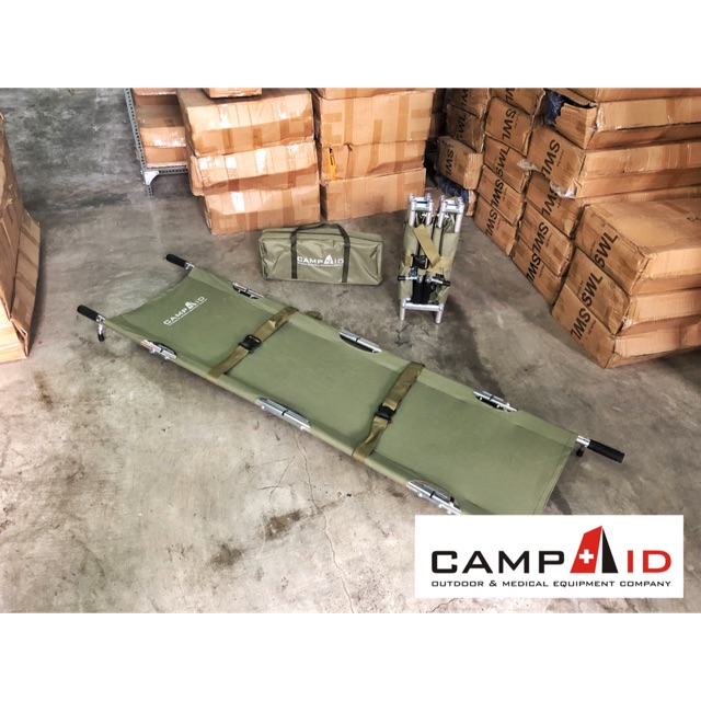 Original CampAid Quad-Fold Military Emergency Stretcher | Shopee ...