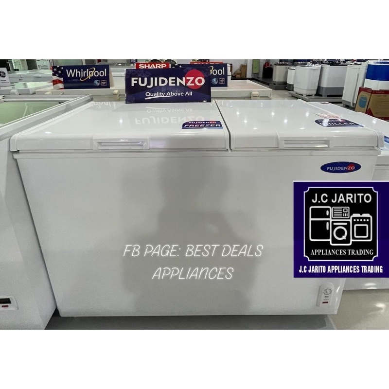 Fujidenzo 10 cu. ft. Solid Top Chest Freezer / Chiller (Dual