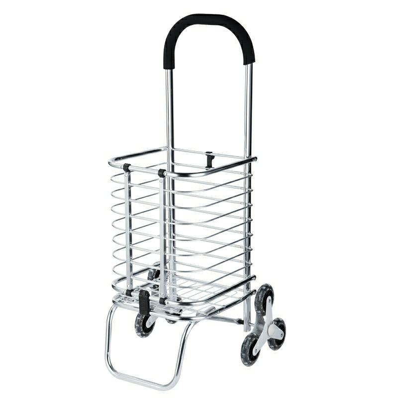 New Foldable Trolley Bag Cart Shopping Car Trolley Bags With Light