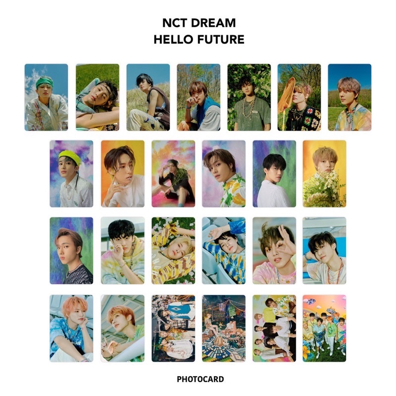 Photocard Set Nct 127 Nct Dream WayV Riize All Random Member (Read Desc ...