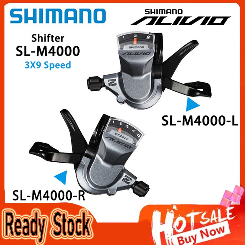 Shimano Alivio SL M4000 3X9 9 Speed Shifter MTB Bike Shifter 27 Speed Bike Parts Shopee Philippines