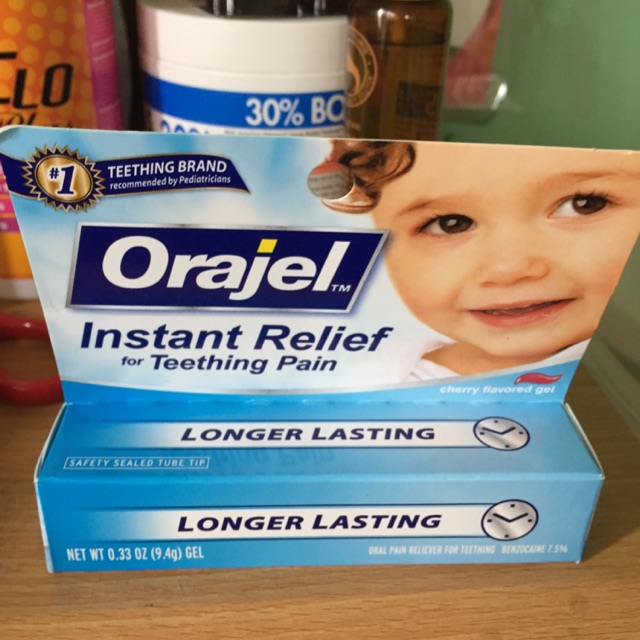 Orajel Instant Relief For Teething Pain