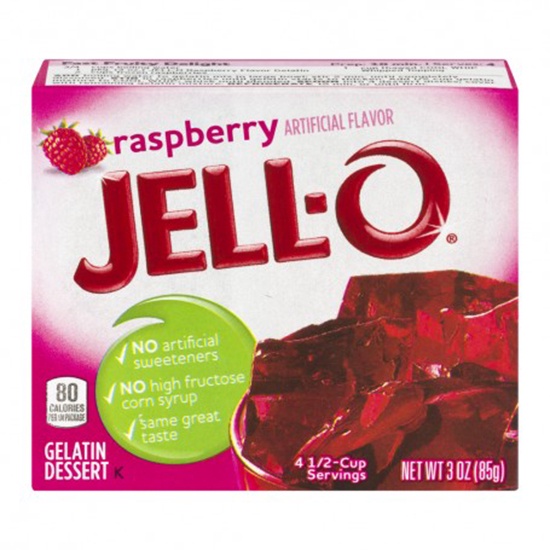 Jell-O Raspberry Flavor Gelatin Dessert 85g from USA | Shopee Philippines