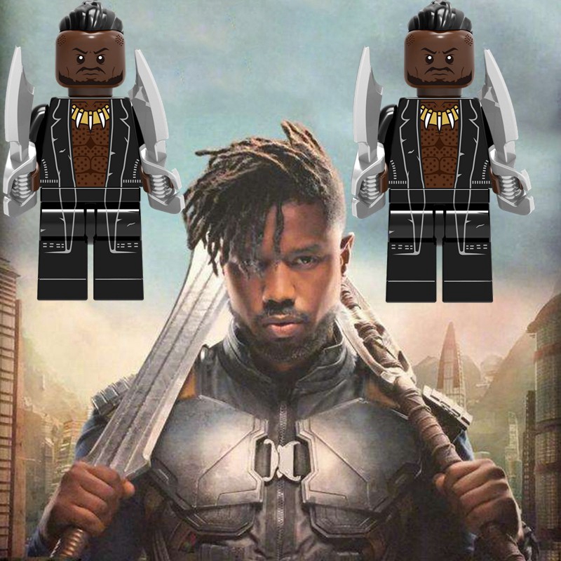 Killmonger lego figure hotsell