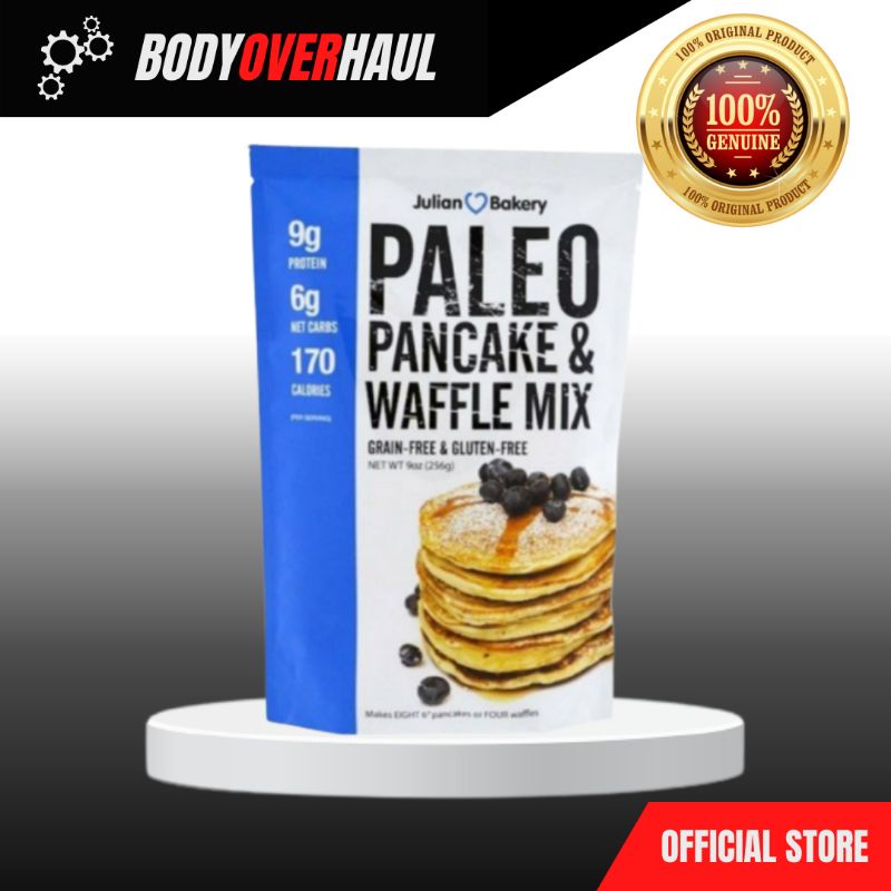 Body Overhaul PH I Julian Bakery, Paleo Pancakes and Waffle Mix, 9 oz