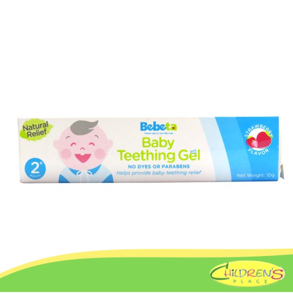 Strawberry store teething gel